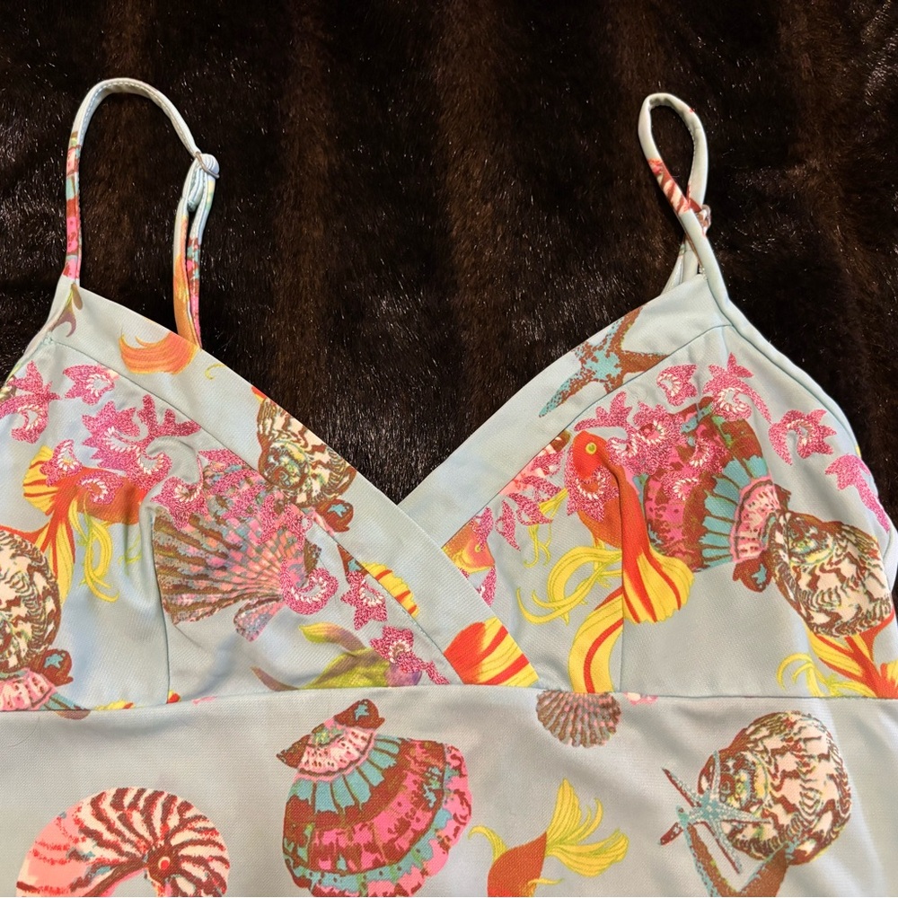 Natori gown fish and shells size small - Picture 2 of 8